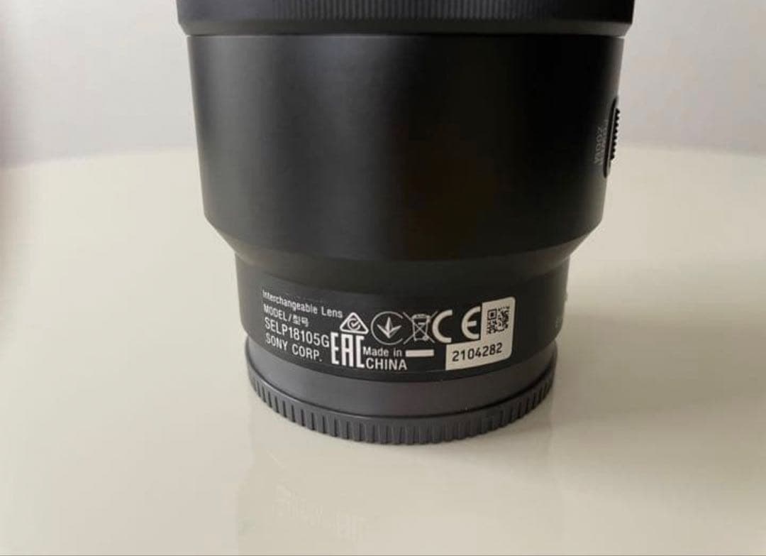 レンズ(ズーム) SONY SELP18105G 18-105 F4