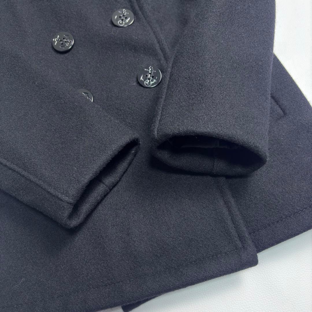 未使用級 ショット 740N ダブル ピーコート USA製 34 定番 ウール