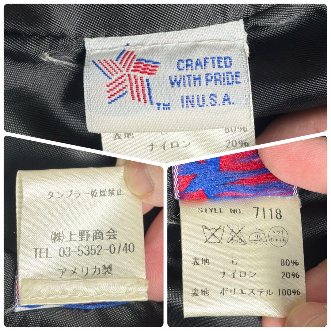 未使用級 ショット 740N ダブル ピーコート USA製 34 定番 ウール