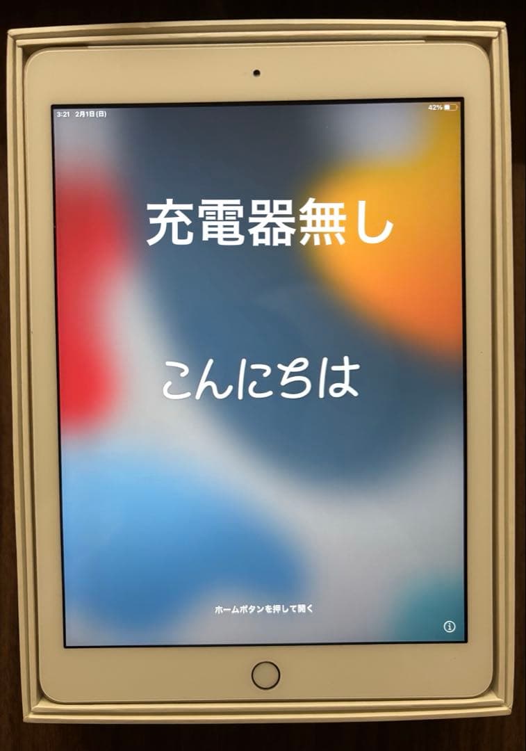 iPad 第5世代　32GB Wi-Fi cellularモデル