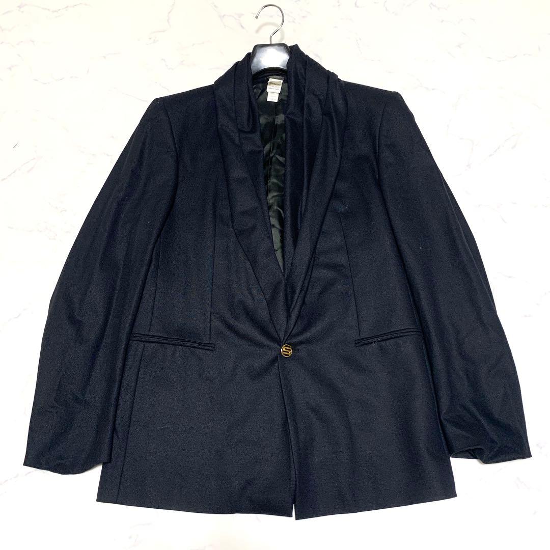希少 ジャンニヴェルサーチ スーツ セットアップ メデューサ ブラック 黒 48