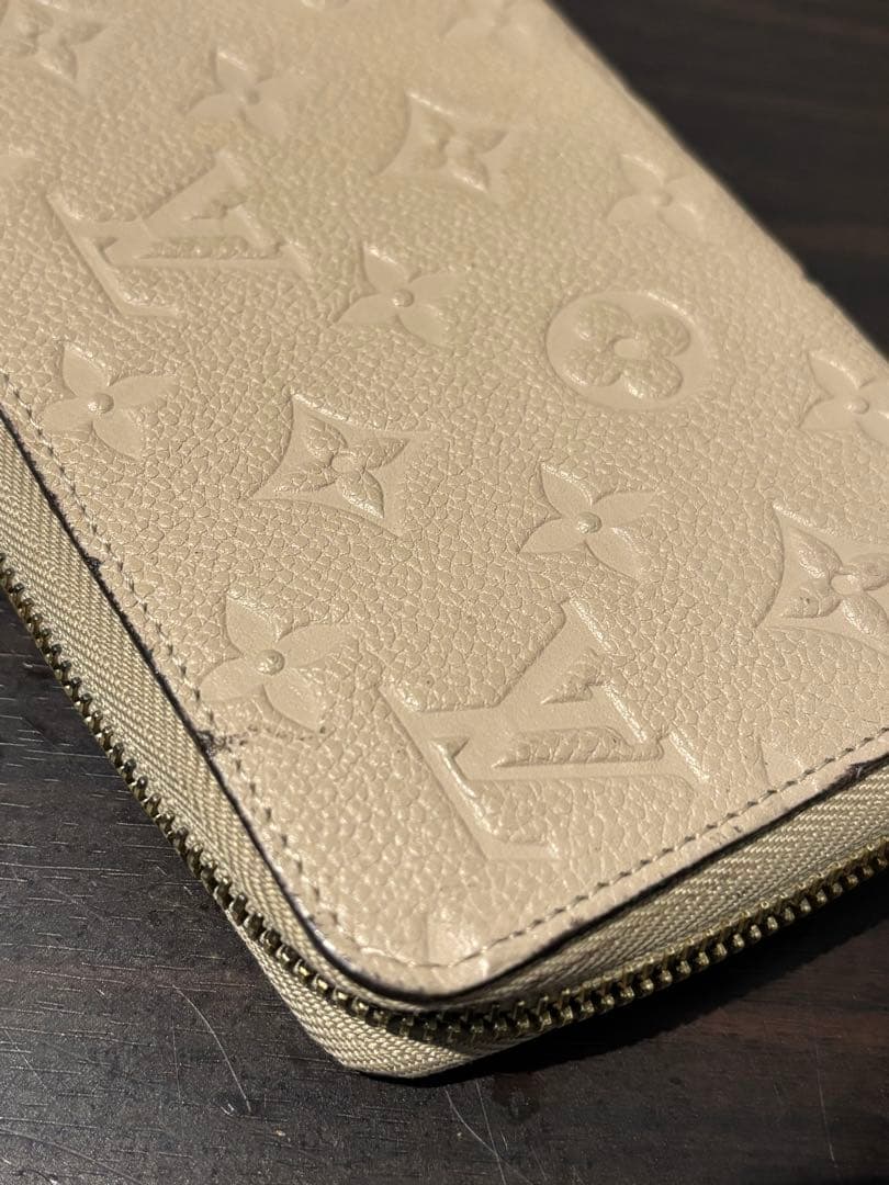 Louis Vuitton ヴィトン　アンプラント　ラウンドファスナー長財布