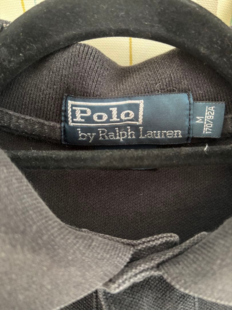 Polo by Ralph Lauren 黒　ピンク　ビックポニー