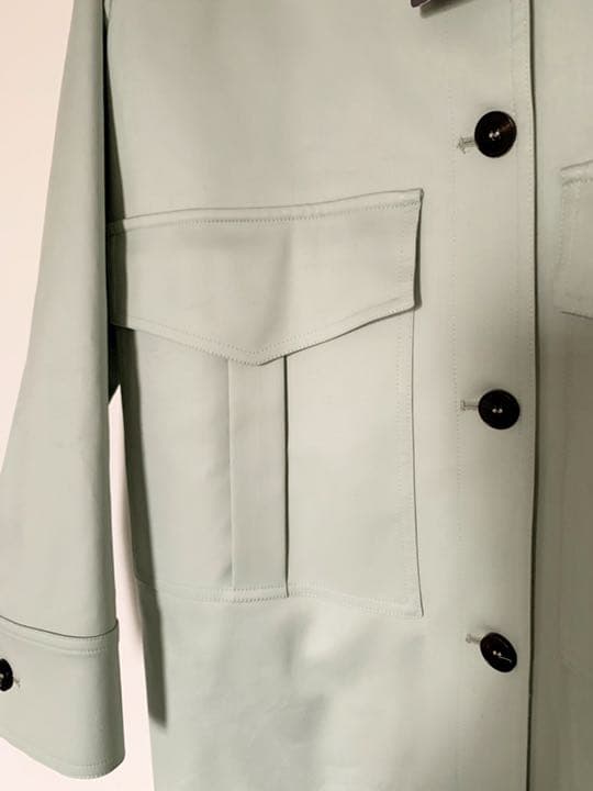 売り切り価格！未着用ジルサンダービッグシルエットコットンコート36