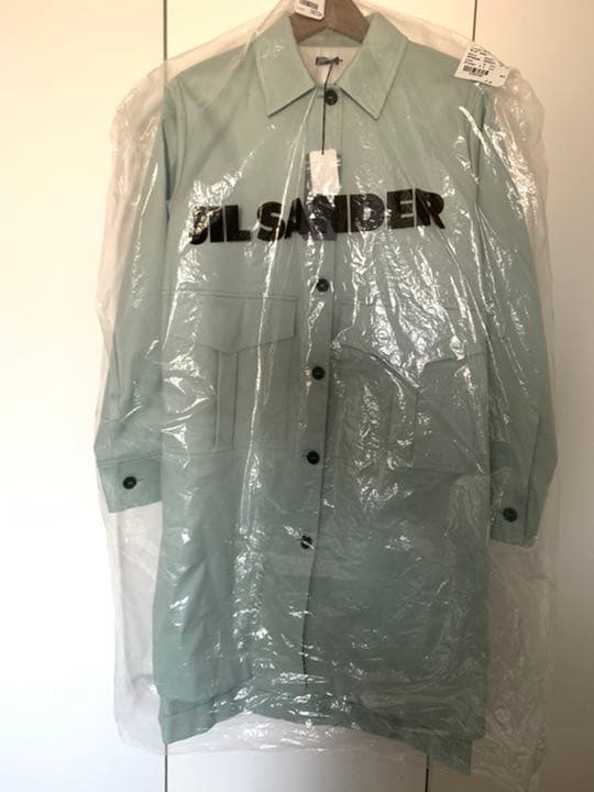 売り切り価格！未着用ジルサンダービッグシルエットコットンコート36