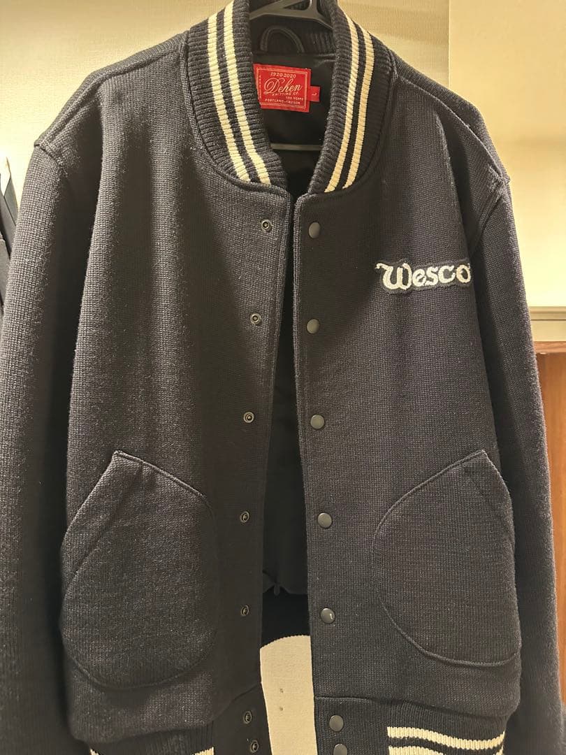 【※早い者勝ち※】WESCO × DEHEN Knit Club Jacket