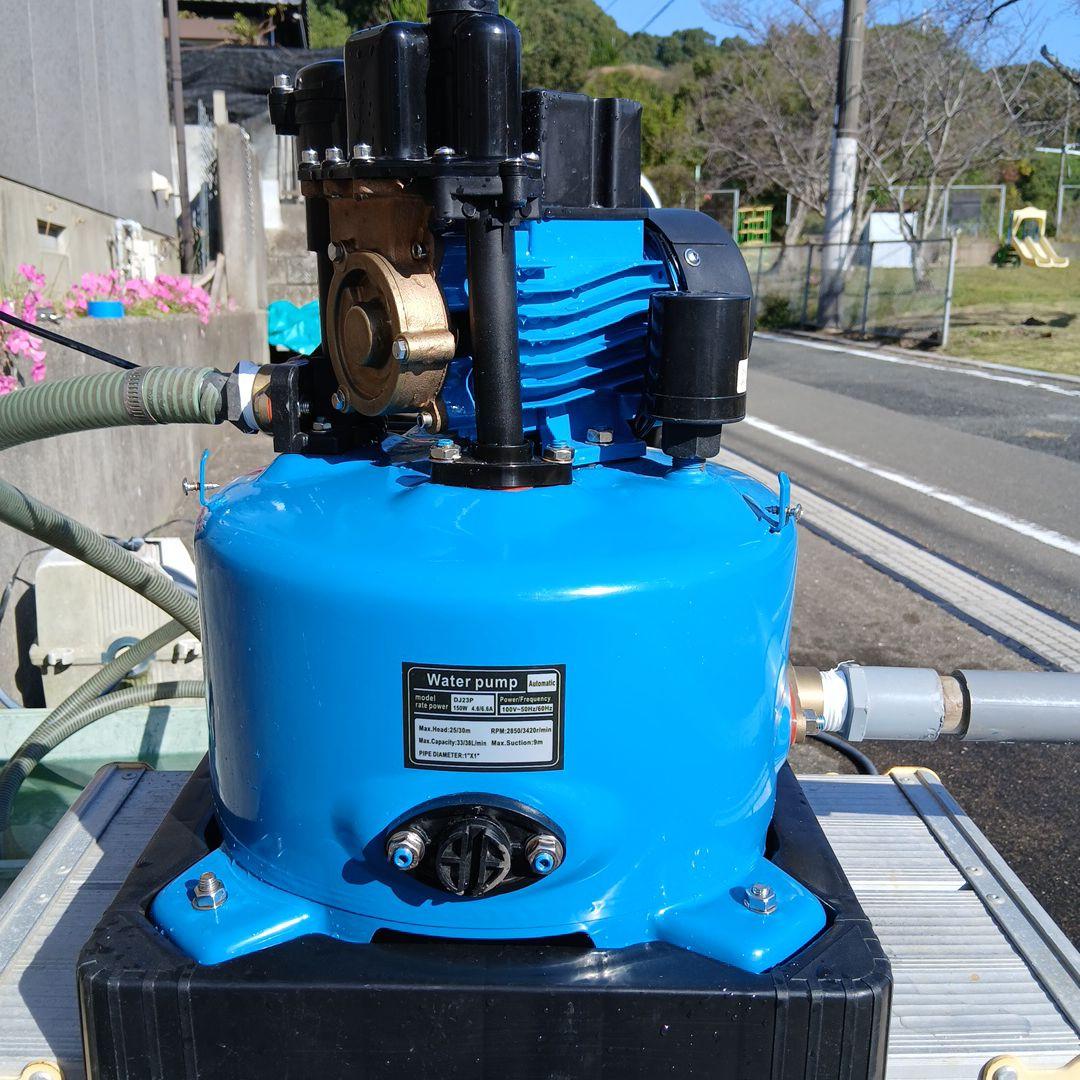 浅井戸ポンプです、深井戸ポンプと間違つて購入してしまい、長期保管品です。