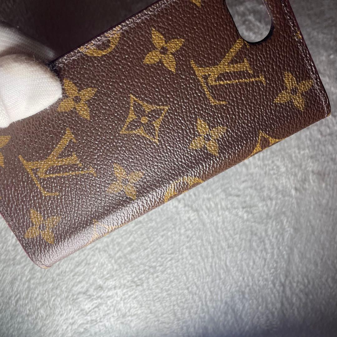 ルイヴィトン iPhoneケース 7 8 SE 手帳型 モノグラム