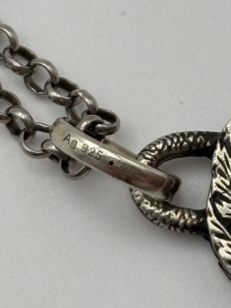 GUCCI グッチ ネックレス インターロッキング チェーン切れ 925