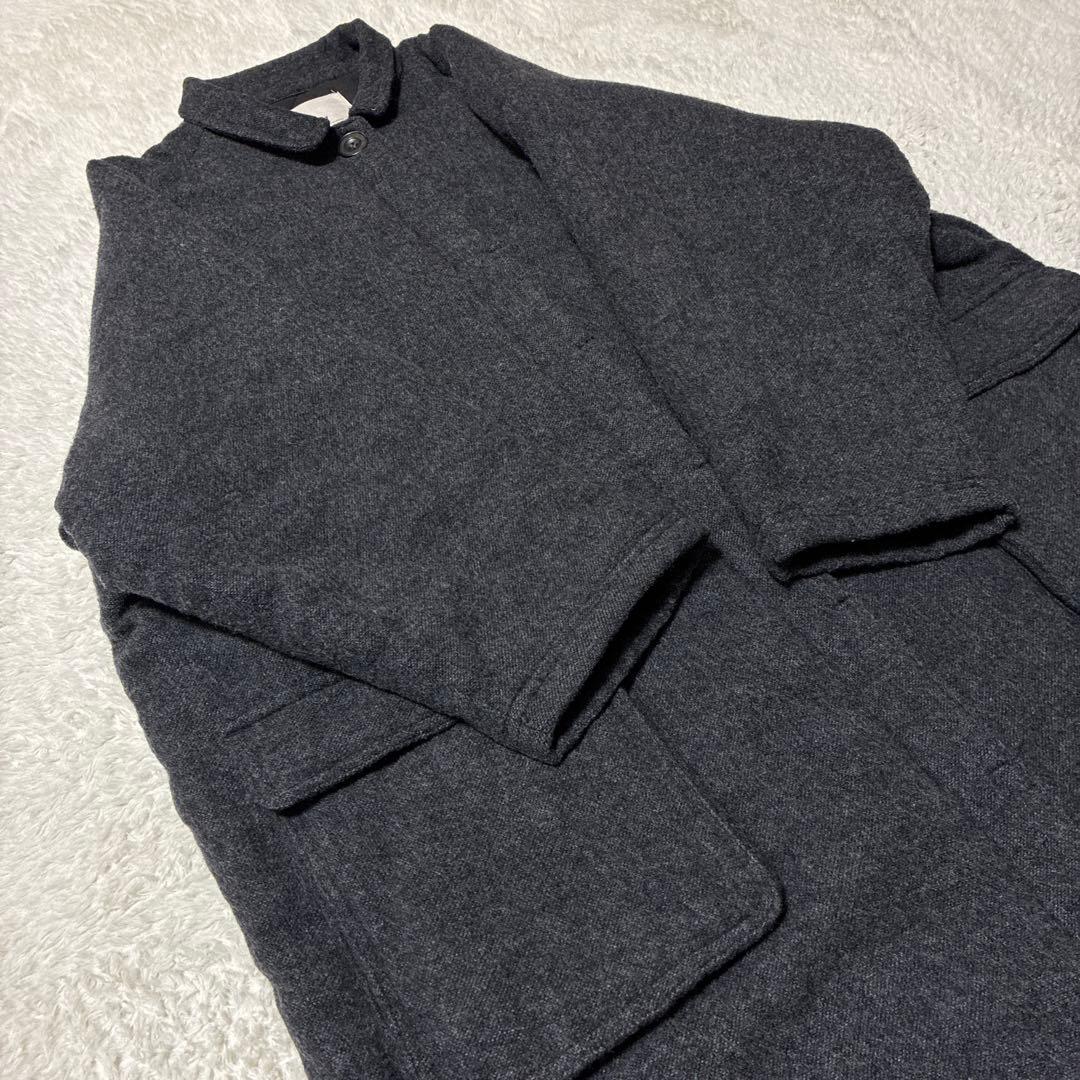 【完売品】ソウルベリー soulberry まこちゃんの着崩しコート グレー