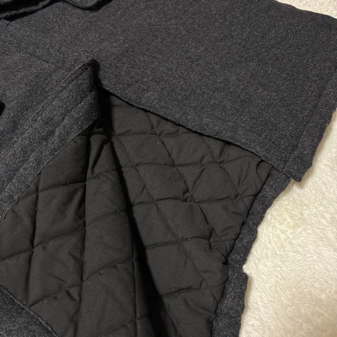 【完売品】ソウルベリー soulberry まこちゃんの着崩しコート グレー