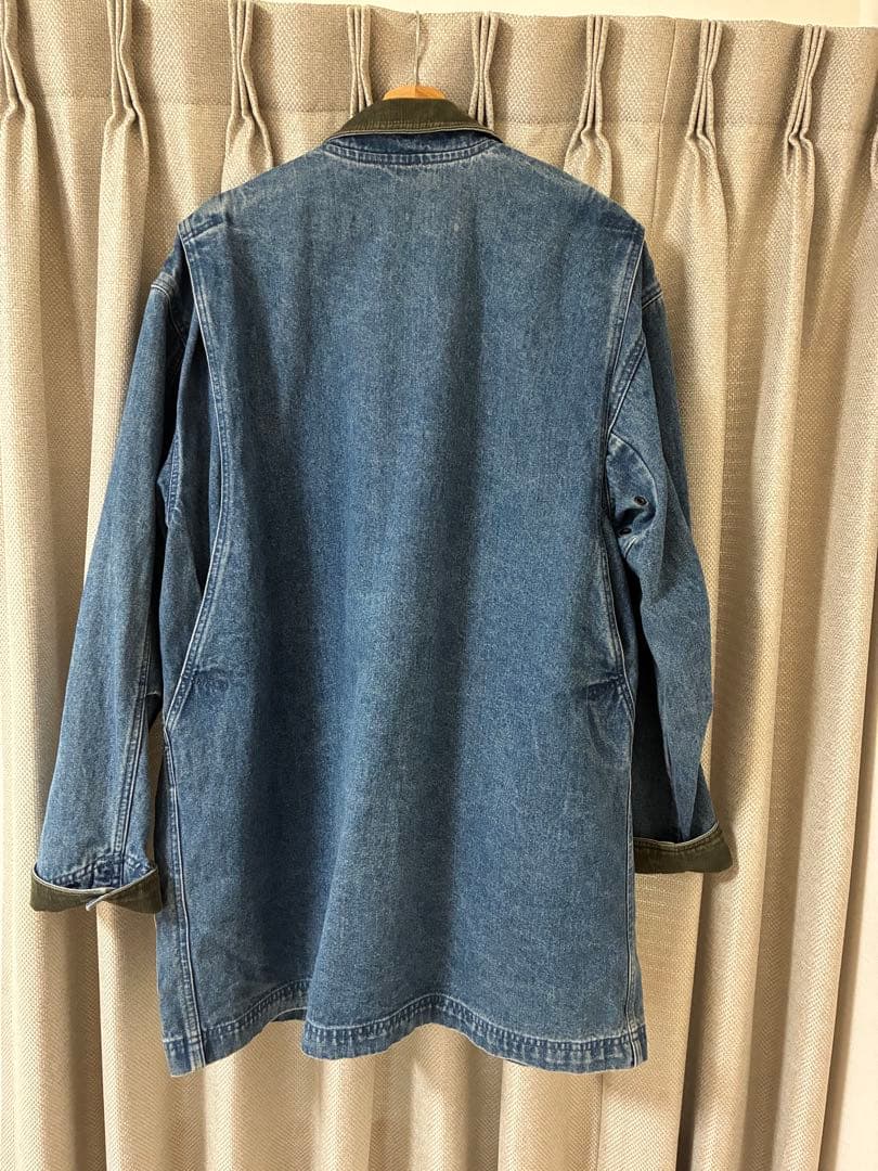 L.L.Bean デニムハンティングジャケット　ライナー付き　カバーオール