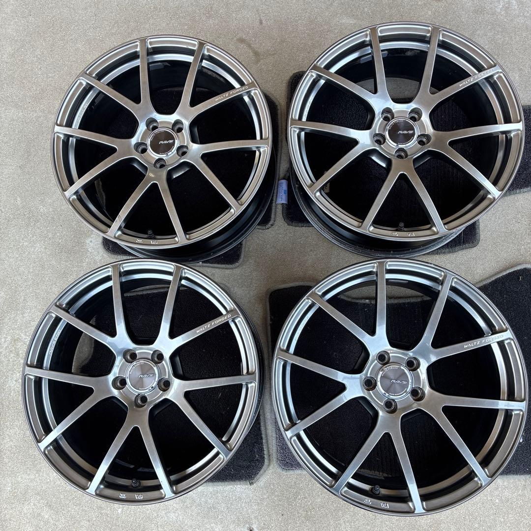 【鍛造】RAYS WALTZ FORGED S5 18in 2本(4本セット②)