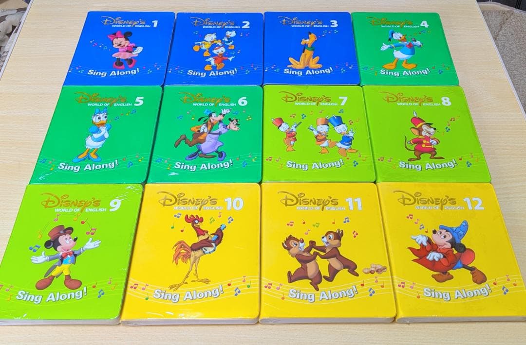 Sing Along 全12巻　新子役 DWE ディズニー英語システム