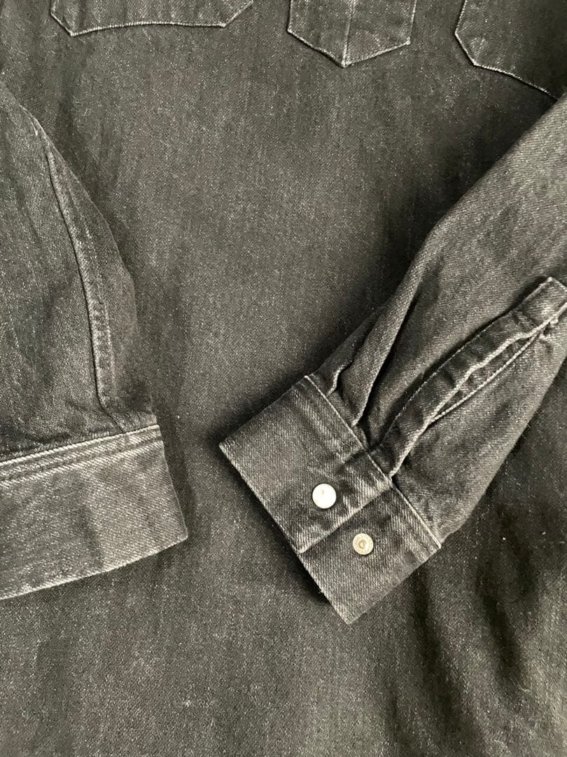 ブラックデニムワンピース シンゾーン