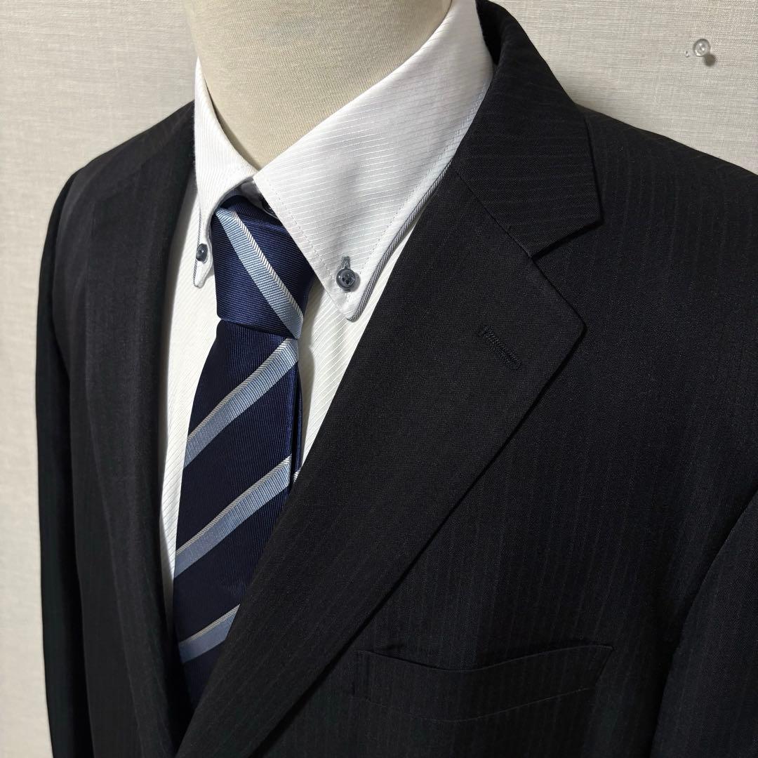 イルコンテント スーツ セットアップ 上下 100 E7 大きい 2XL 黒