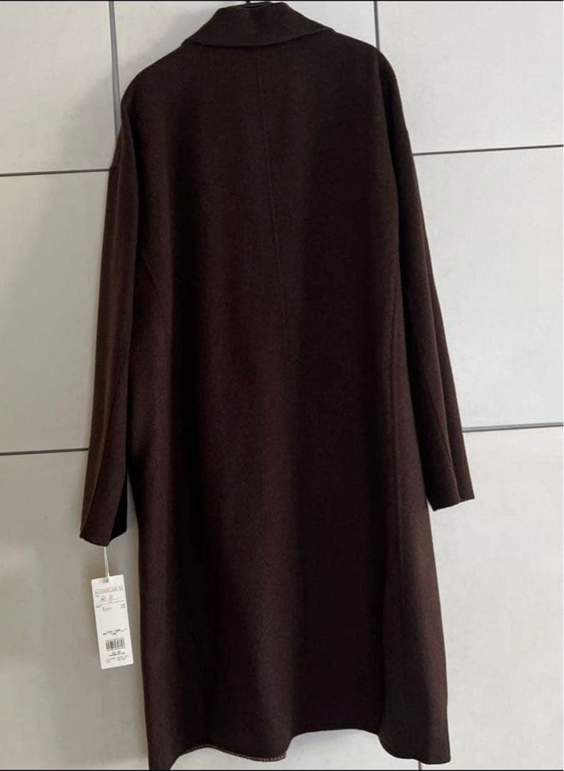 【タグ付き新品】アマカ／チェスターコートリバーシブ