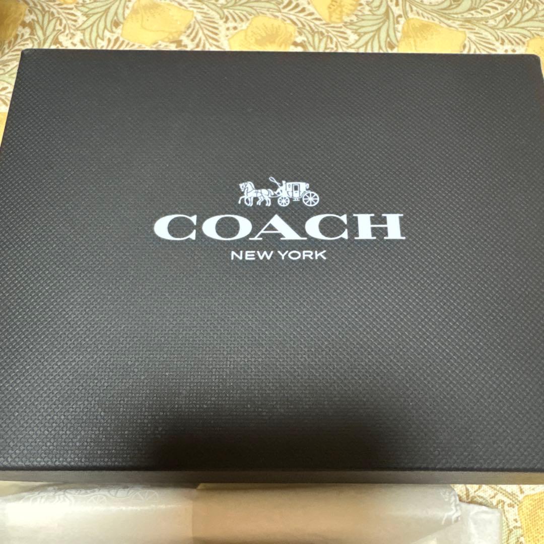 COACH 黒 ミニ財布