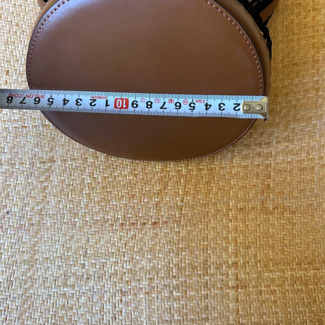 MARNI メッシュかごバッグ ブラウン/ブラック