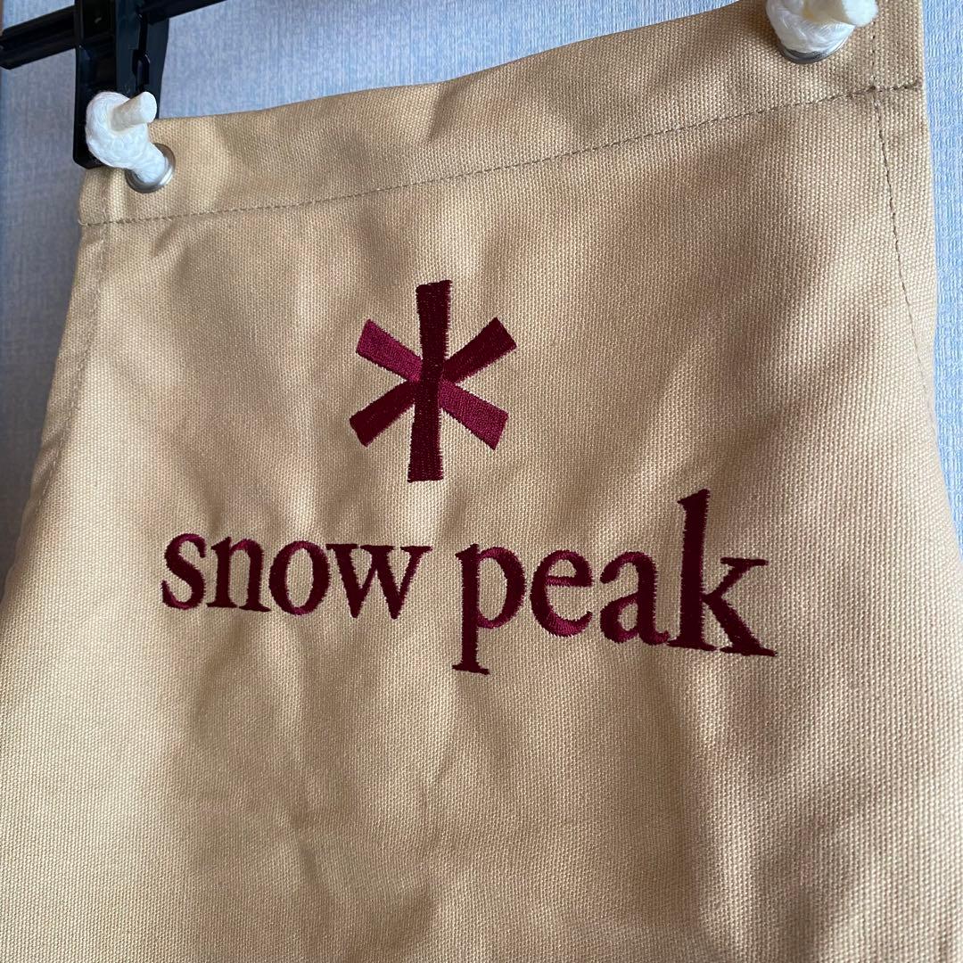  peak 廃盤品　刺繍　エプロン