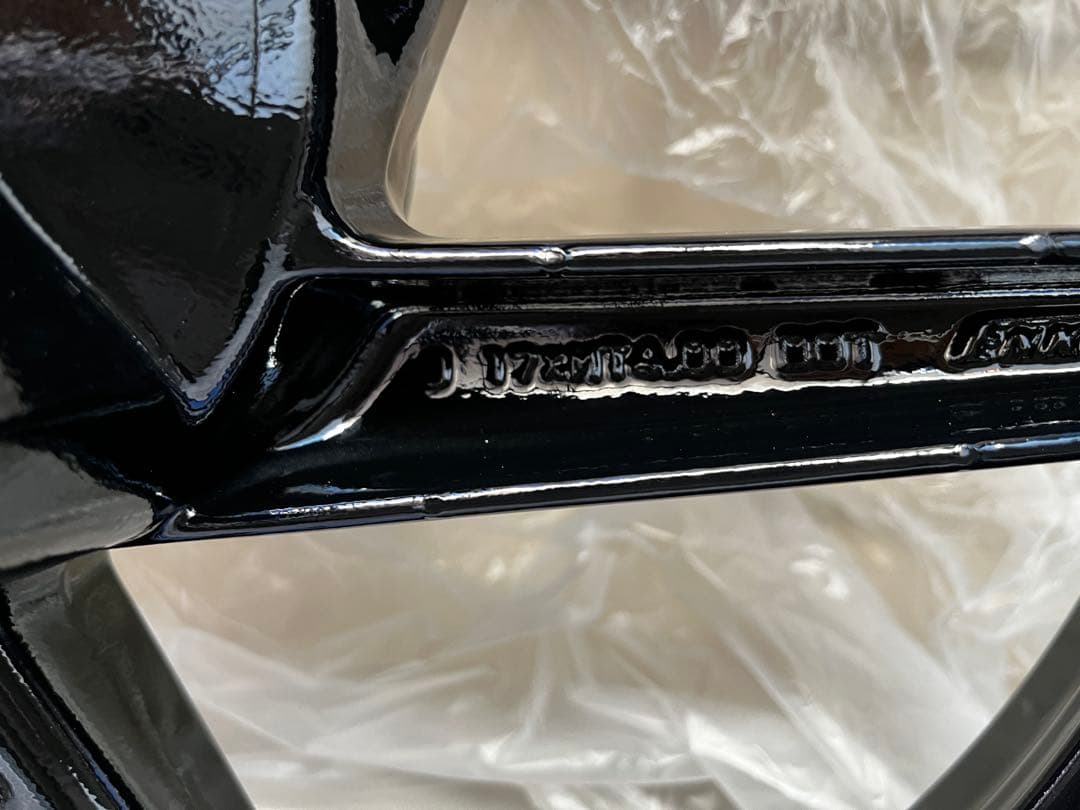 粉体焼付塗装後未使用　CBR250RR MC22 リアホイール