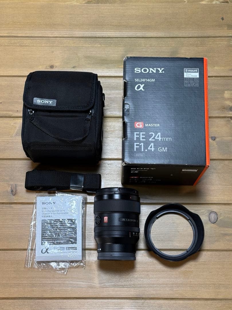 【美品】SONYソニー FE 24mm F1.4 GM SEL24F14GM