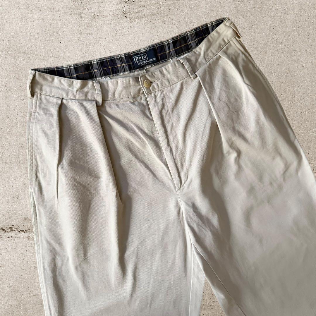 希少USA製PolobyRalphLauren90sラルフローレンポロチノ古着
