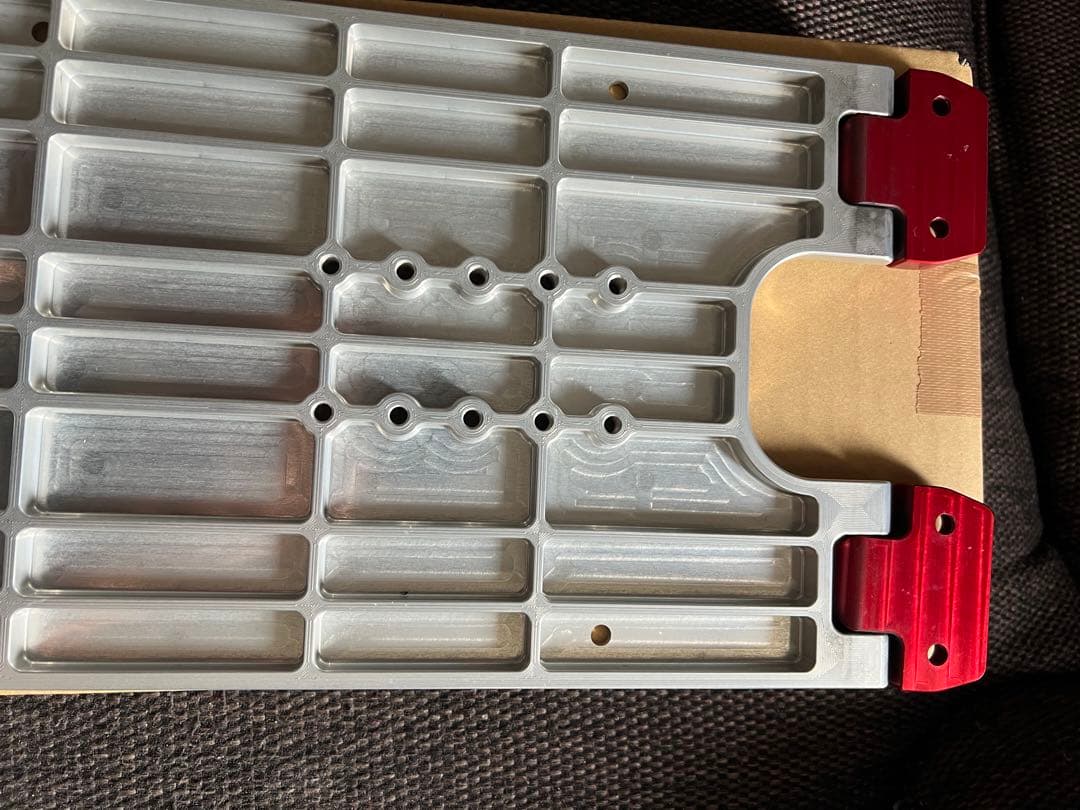 美品　ALC MC12G SLV シルバー ✖︎レッド　ALFLEX-GS