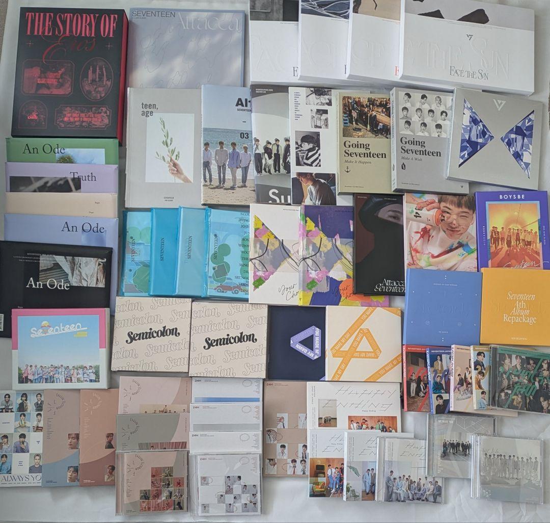 SEVENTEEN まとめ売り CD アルバム 2023シーグリ