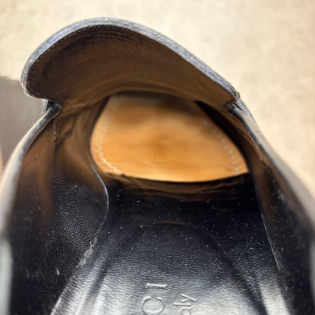 未使用級！GUCCI グッチ　シェリーライン　スクエアトゥ　レザーローファー