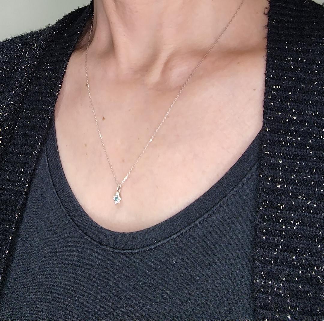 パライバトルマリン　ネックレス