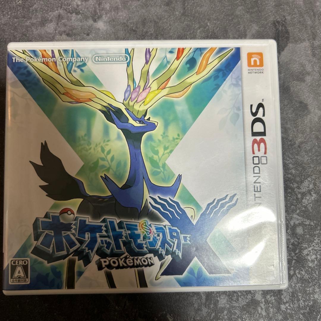 3DS中古ソフト ポケモンX Y オメガルビー アルファサファイア セット