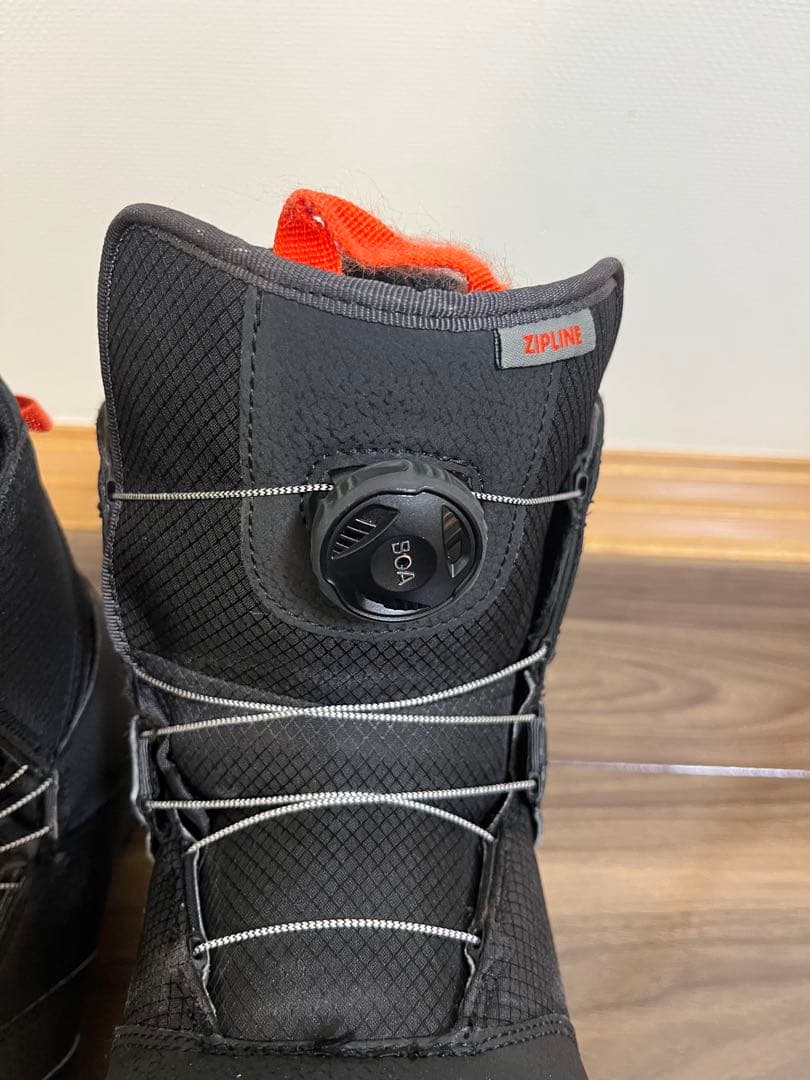 ブラック スノーボードブーツ(子ども用)22㎝