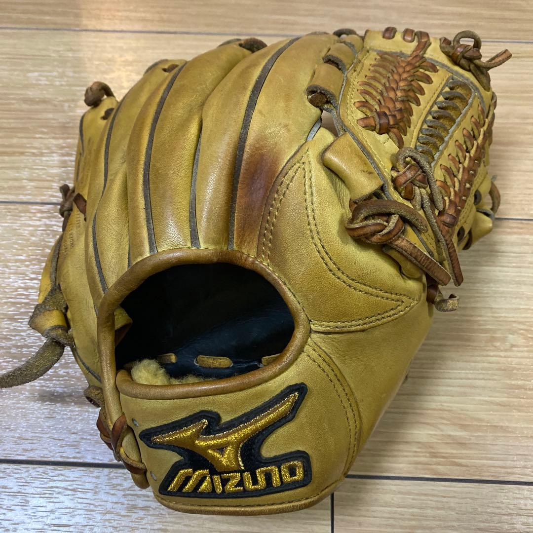 Mizuno Pro 硬式グローブ　内野手用 イエロー