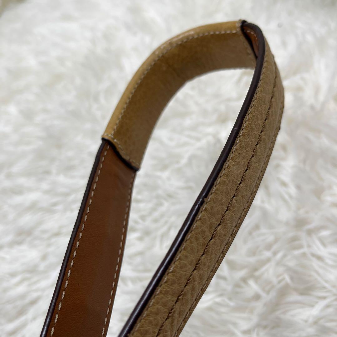 希少 COACH ショルダーバッグ スタッズ ヴィンテージ レザー 10065