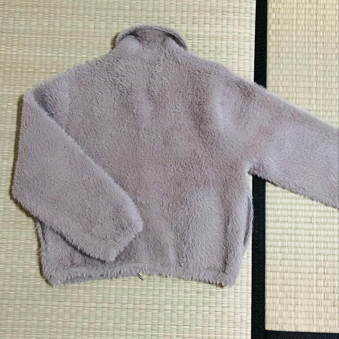 COHINA ダブルフェイスフェザージップブルゾン