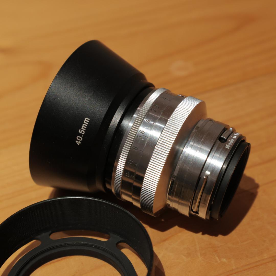 戦後コンタックス/ツァイス オプトン ゾナー 50mm /F1.5