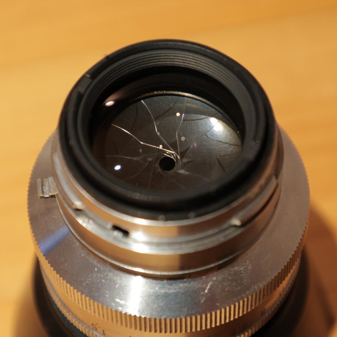 戦後コンタックス/ツァイス オプトン ゾナー 50mm /F1.5