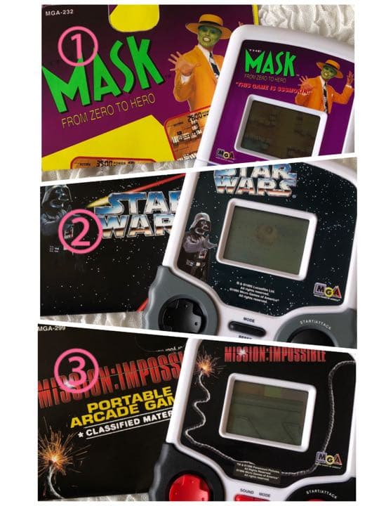 激レアSET★USAゲーム機★MASK&STAR WARS&MISSON