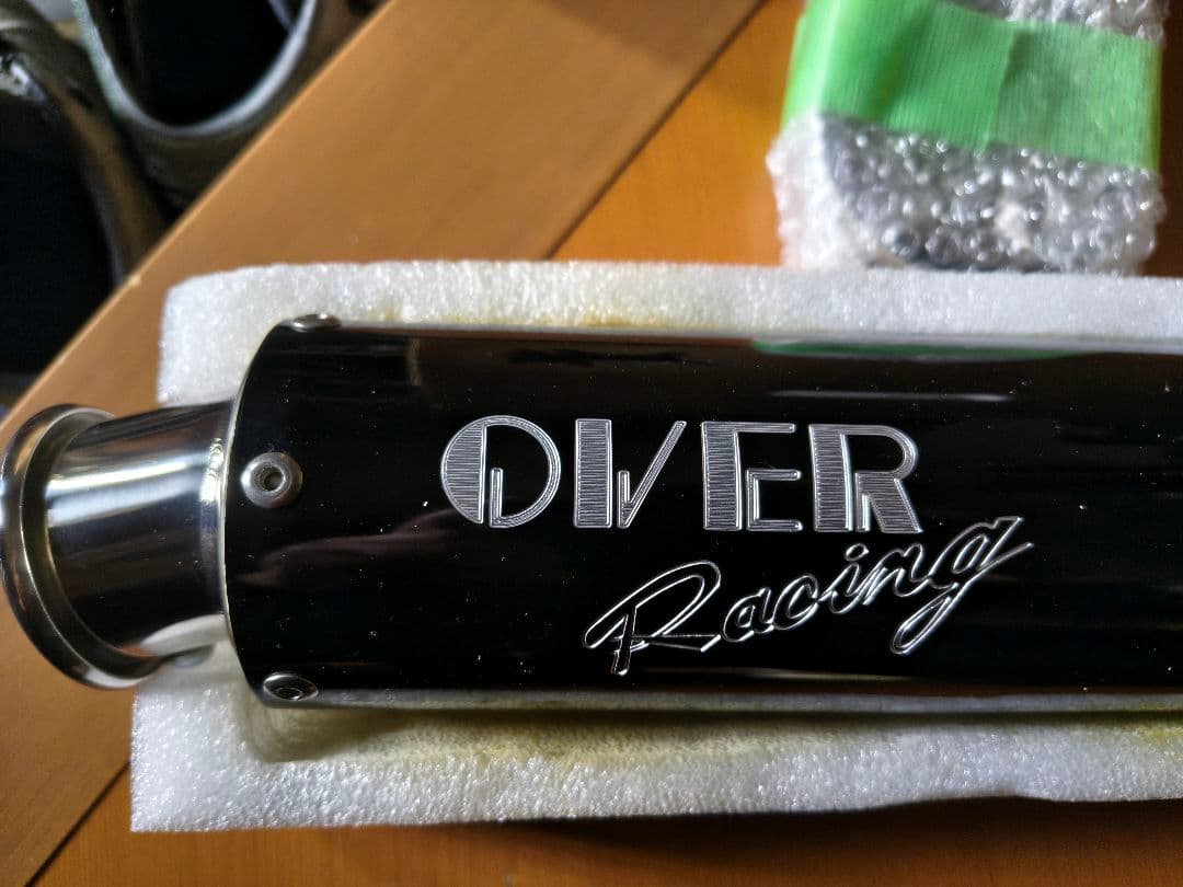 OVER Racing ブラックマフラー　50.8用