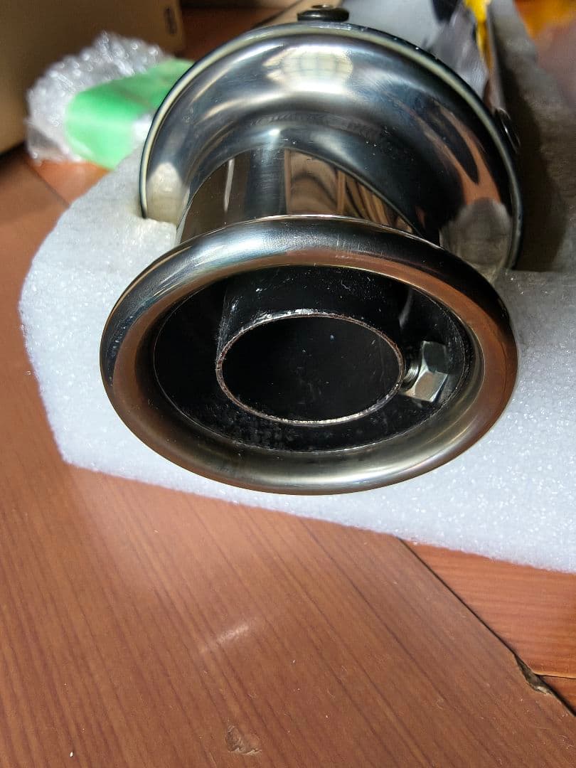 OVER Racing ブラックマフラー　50.8用