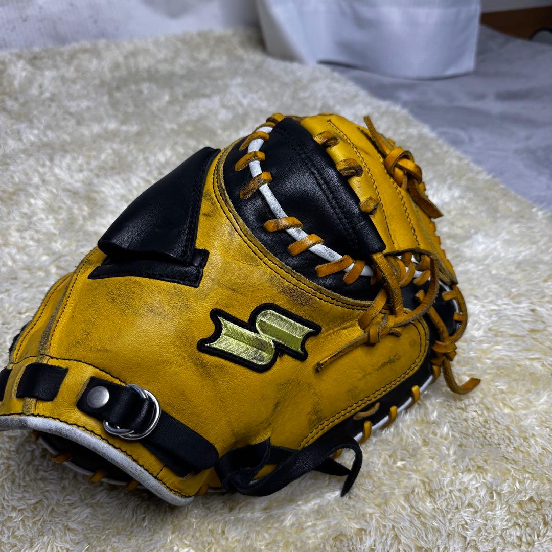 SSK キャッチャーミット　イエロー　限定モデル