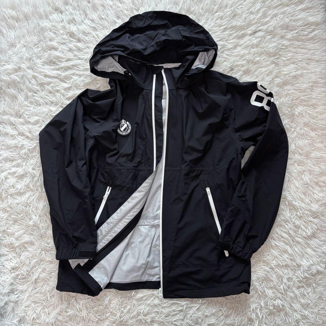 パーリーゲイツ ブルゾン パーカー ベスト ボア ナイロン ブラック 防風