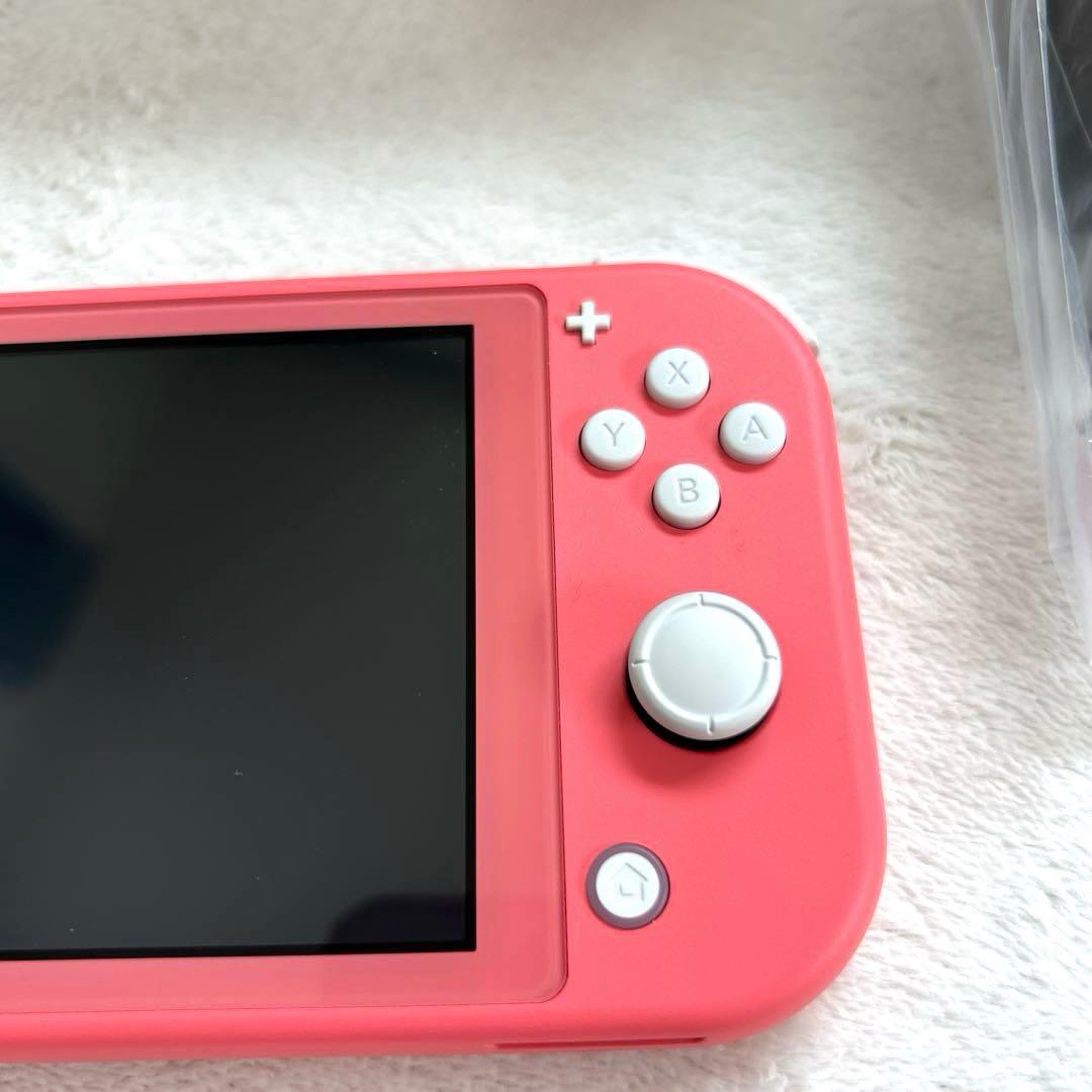 【Nintendo Switch Lite】本体　コーラルピンク