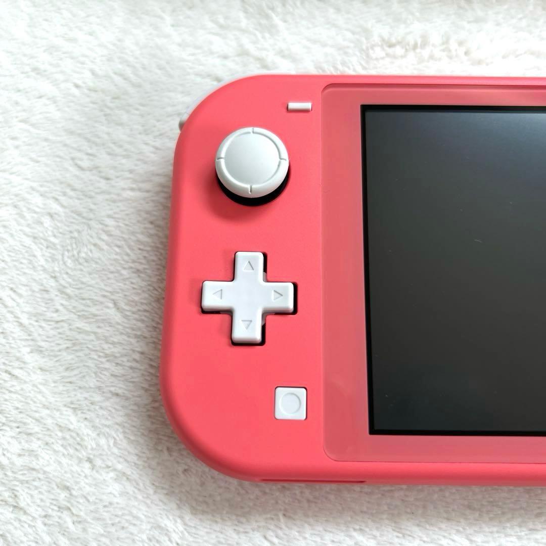 【Nintendo Switch Lite】本体　コーラルピンク