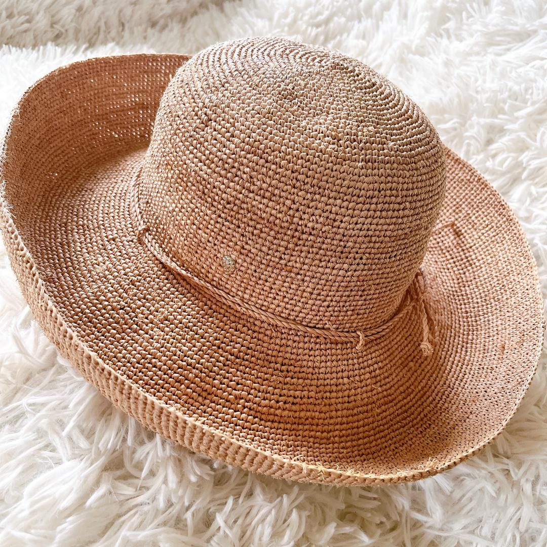 ヘレンカミンスキー　麦わら帽子　raffia 100%