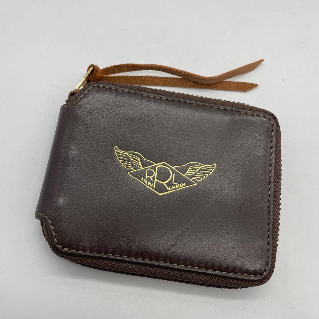 ☆新品同様☆RRL☆ダブルアールエル☆A-2☆レザーウォレット