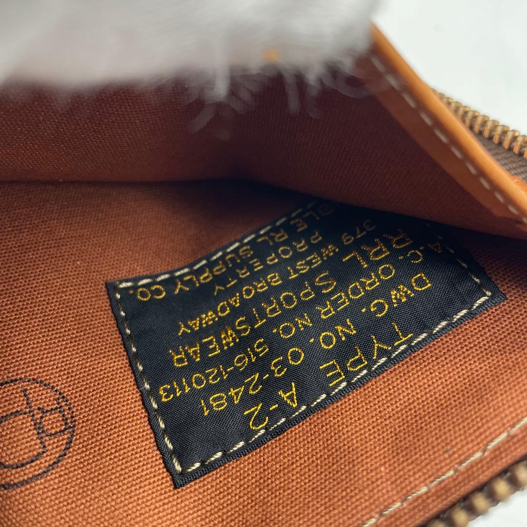 ☆新品同様☆RRL☆ダブルアールエル☆A-2☆レザーウォレット