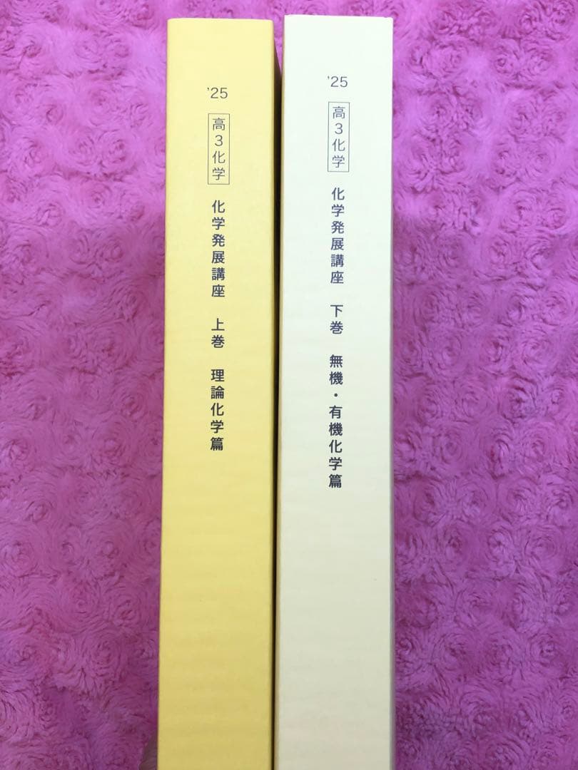 鉄緑会　最新　2025年 化学発展講座 上&下巻 2冊セット　未使用