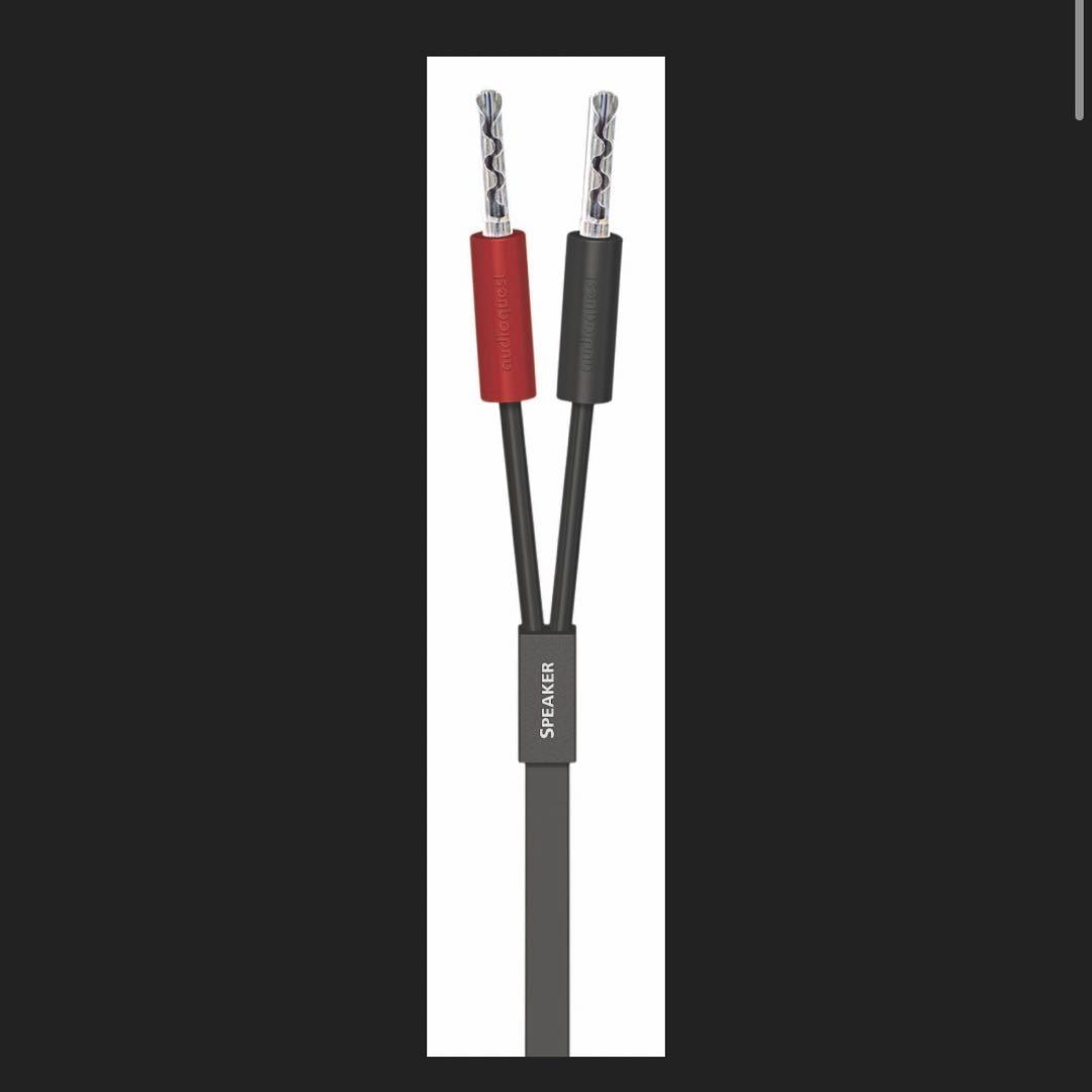 ⭐︎新品⭐︎audioquest スピーカーケーブル Q2 3m ペア バナナプラグ